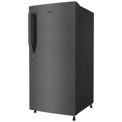 Haier 190 Litres 4 Star Direct Cool Single Door Refrigerator with Anti-Bacterial Gasket (HED203DSP, Brushline Silver)