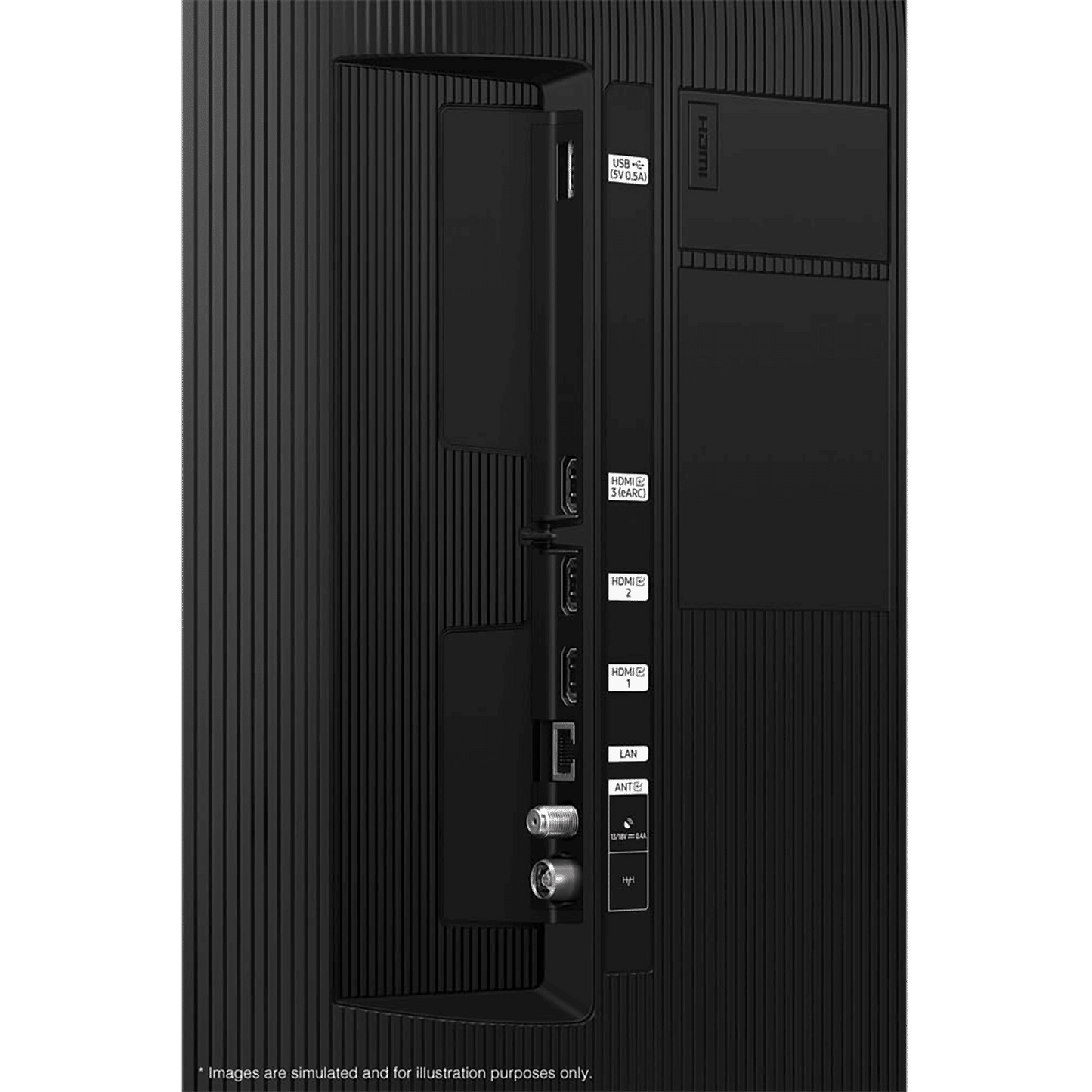 SAMSUNG DUE70 165.1 cm (65 inch) 4K Ultra HD LED Tizen OS TV with Crystal Processor 4K