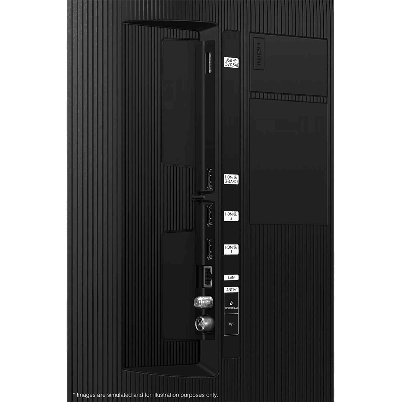 SAMSUNG DUE70 165.1 cm (65 inch) 4K Ultra HD LED Tizen OS TV with Crystal Processor 4K