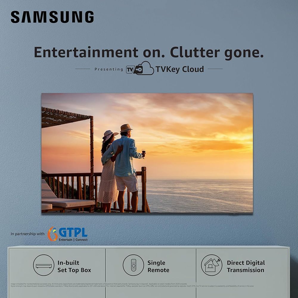 SAMSUNG QN85D 139.7 cm (55 inch) Neo QLED 4K Ultra HD Smart Tizen TV with Quantum Matrix Technology (2024 model)