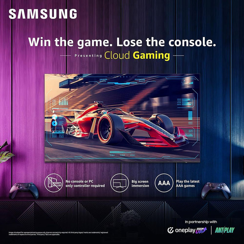 SAMSUNG QN85D 139.7 cm (55 inch) Neo QLED 4K Ultra HD Smart Tizen TV with Quantum Matrix Technology (2024 model)