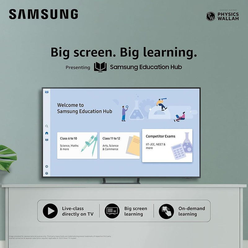 SAMSUNG QN85D 139.7 cm (55 inch) Neo QLED 4K Ultra HD Smart Tizen TV with Quantum Matrix Technology (2024 model)
