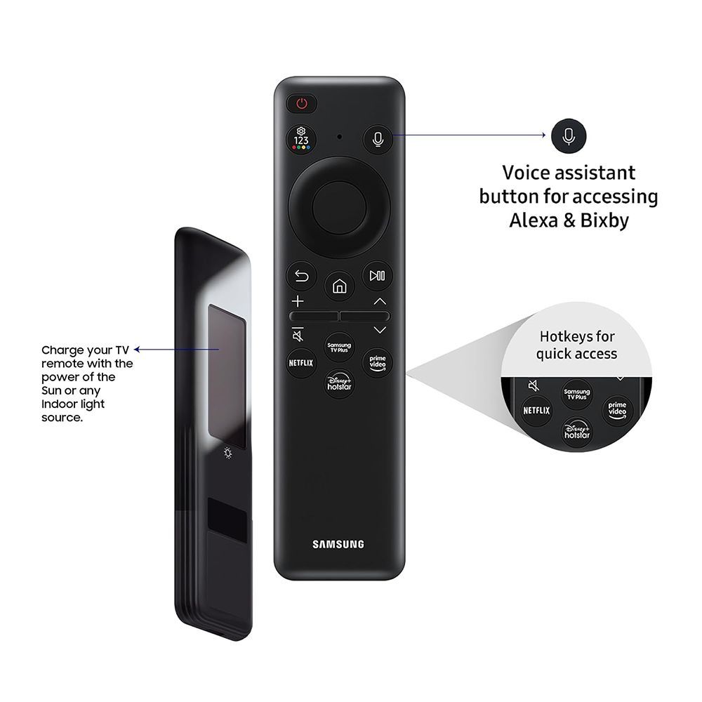 SAMSUNG QN85D 139.7 cm (55 inch) Neo QLED 4K Ultra HD Smart Tizen TV with Quantum Matrix Technology (2024 model)