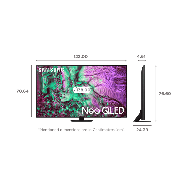 SAMSUNG QN85D 139.7 cm (55 inch) Neo QLED 4K Ultra HD Smart Tizen TV with Quantum Matrix Technology (2024 model)