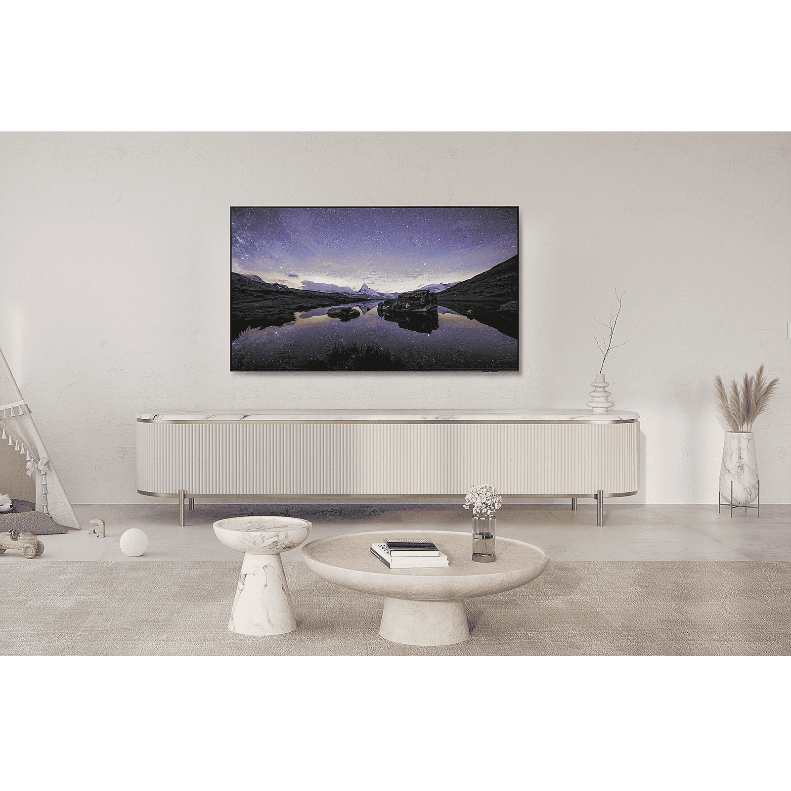 SAMSUNG QN90D 165.1 cm (65 inch) Neo QLED 4K Ultra HD Smart Tizen TV with Quantum Matrix Technology (2024 model)