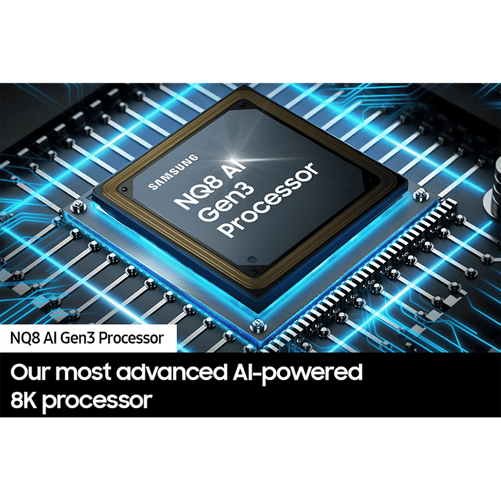 SAMSUNG QN900D 215.9 cm (85 inch) Neo QLED 8K Ultra HD Smart Tizen TV with Auto HDR Remastering (2024 model)