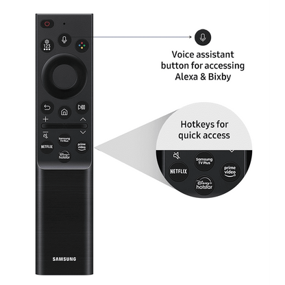 SAMSUNG DU7660 139.7 cm (55 inch) 4K Ultra HD LED Smart Tizen TV with Motion Xcelerator (2024 model)