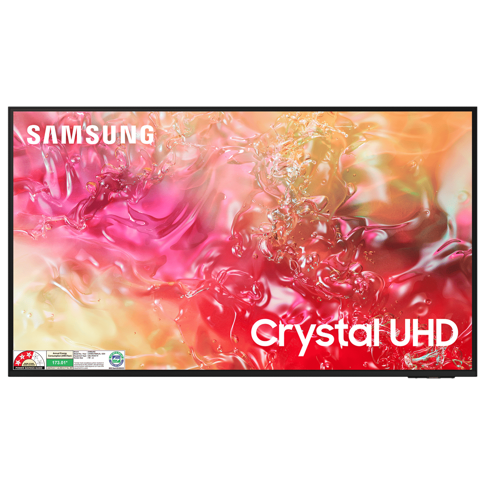 SAMSUNG DU7000 139.7 cm (55 inch) 4K Ultra HD LED Smart Tizen TV with 4K AI Upscaling (2024 model)