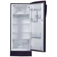 Haier 205 Litres 3 Star Direct Cool Single Door Refrigerator with Anti-Bacterial Gasket (HED213MRBN, Marine Rose)