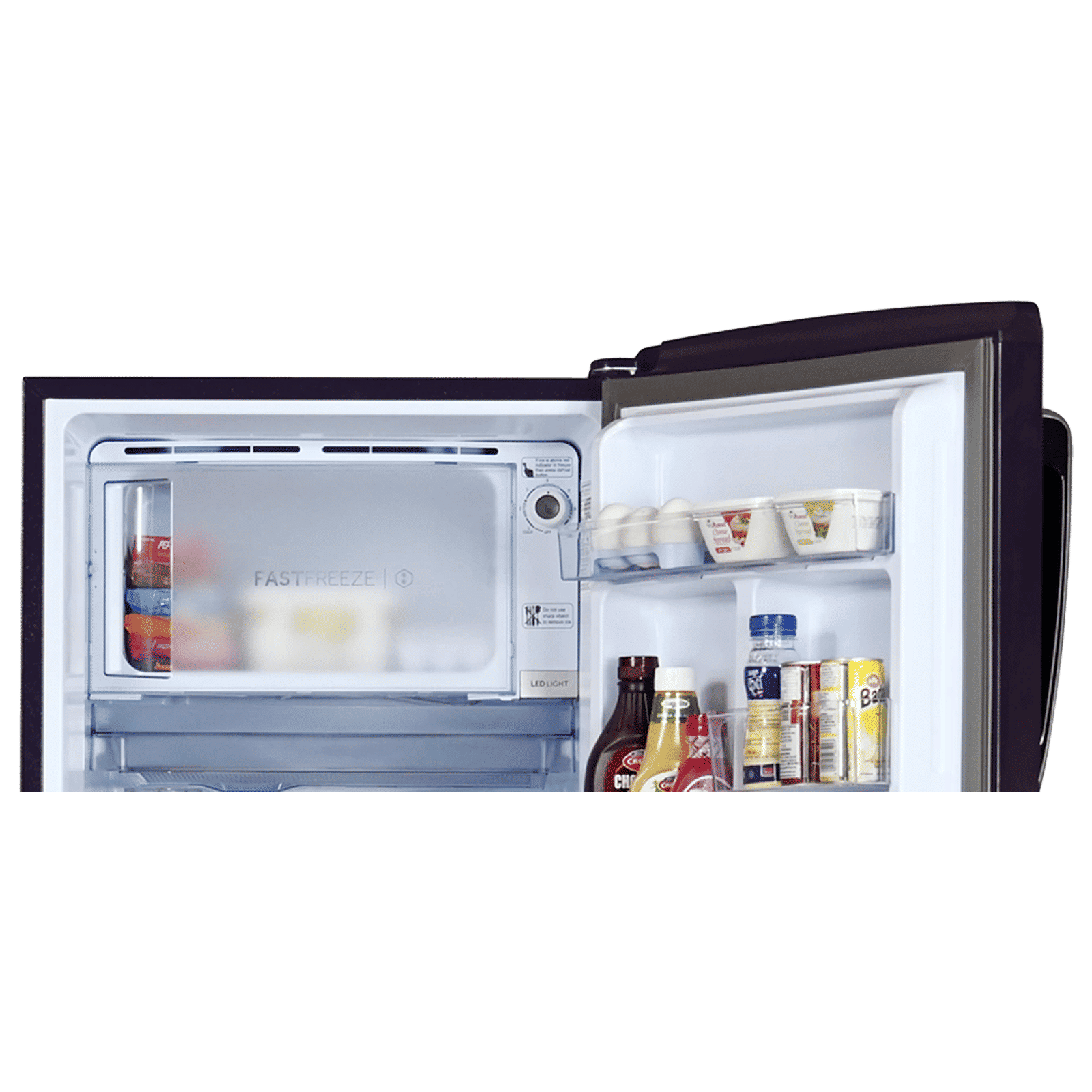 Haier 205 Litres 3 Star Direct Cool Single Door Refrigerator with Anti-Bacterial Gasket (HED213MRBN, Marine Rose)
