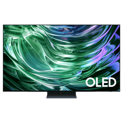 SAMSUNG S90D 195 cm (77 inch) 4K Ultra HD OLED Smart Tizen TV with 4K AI Upscaling (2024 model)