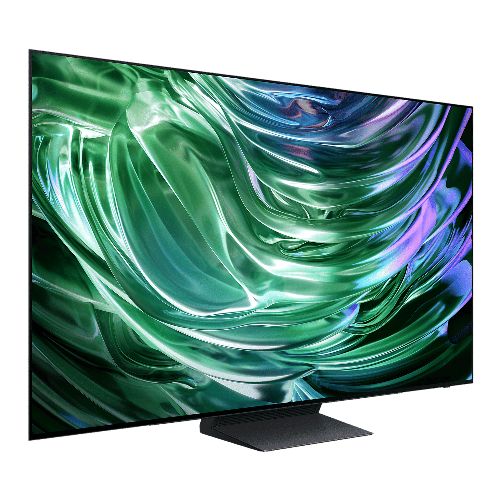 SAMSUNG S90D 195 cm (77 inch) 4K Ultra HD OLED Smart Tizen TV with 4K AI Upscaling (2024 model)