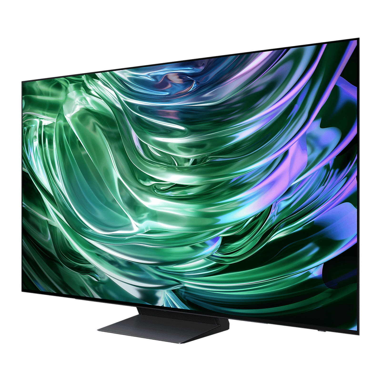 SAMSUNG S90D 195 cm (77 inch) 4K Ultra HD OLED Smart Tizen TV with 4K AI Upscaling (2024 model)