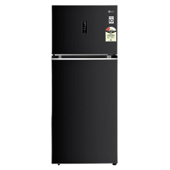 LG 466 Litres 2 Star Frost Free Double Door Smart Wifi Enabled Refrigerator with Multi Air Flow (GL-T492MESY, Ebony Sheen)