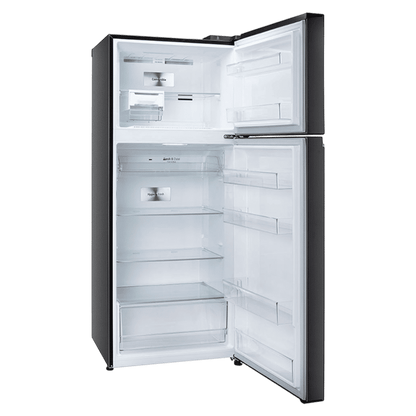 LG 466 Litres 2 Star Frost Free Double Door Smart Wifi Enabled Refrigerator with Multi Air Flow (GL-T492MESY, Ebony Sheen)