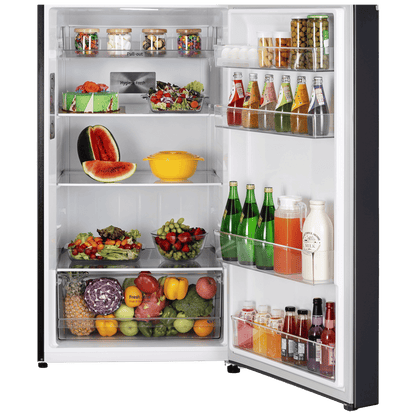 LG 466 Litres 2 Star Frost Free Double Door Smart Wifi Enabled Refrigerator with Multi Air Flow (GL-T492MESY, Ebony Sheen)