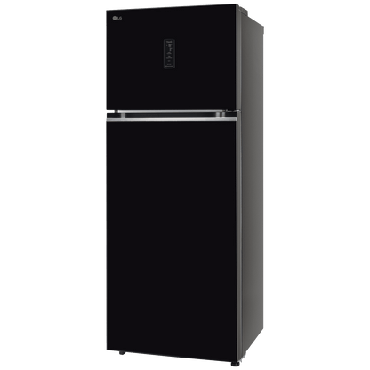LG 466 Litres 2 Star Frost Free Double Door Smart Wifi Enabled Refrigerator with Multi Air Flow (GL-T492MESY, Ebony Sheen)