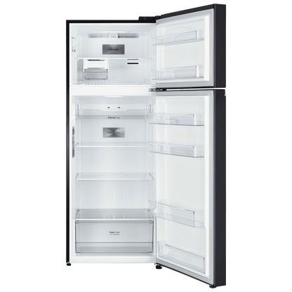 LG 466 Litres 2 Star Frost Free Double Door Smart Wifi Enabled Refrigerator with Multi Air Flow (GL-T492MESY, Ebony Sheen)