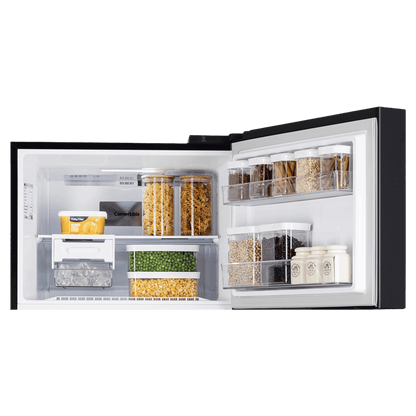 LG 466 Litres 2 Star Frost Free Double Door Smart Wifi Enabled Refrigerator with Multi Air Flow (GL-T492MESY, Ebony Sheen)