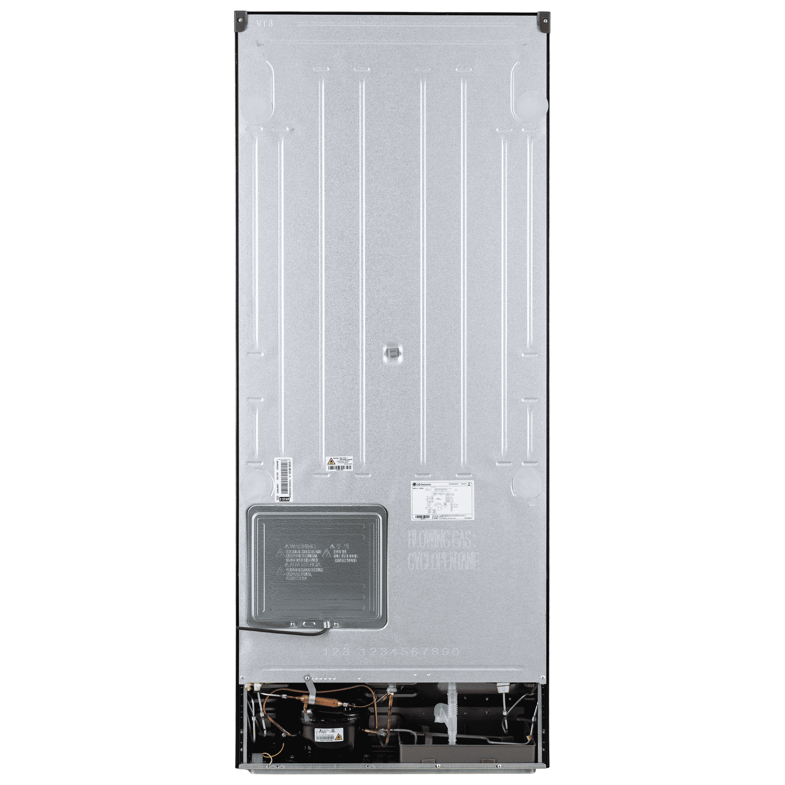 LG 466 Litres 2 Star Frost Free Double Door Smart Wifi Enabled Refrigerator with Multi Air Flow (GL-T492MESY, Ebony Sheen)