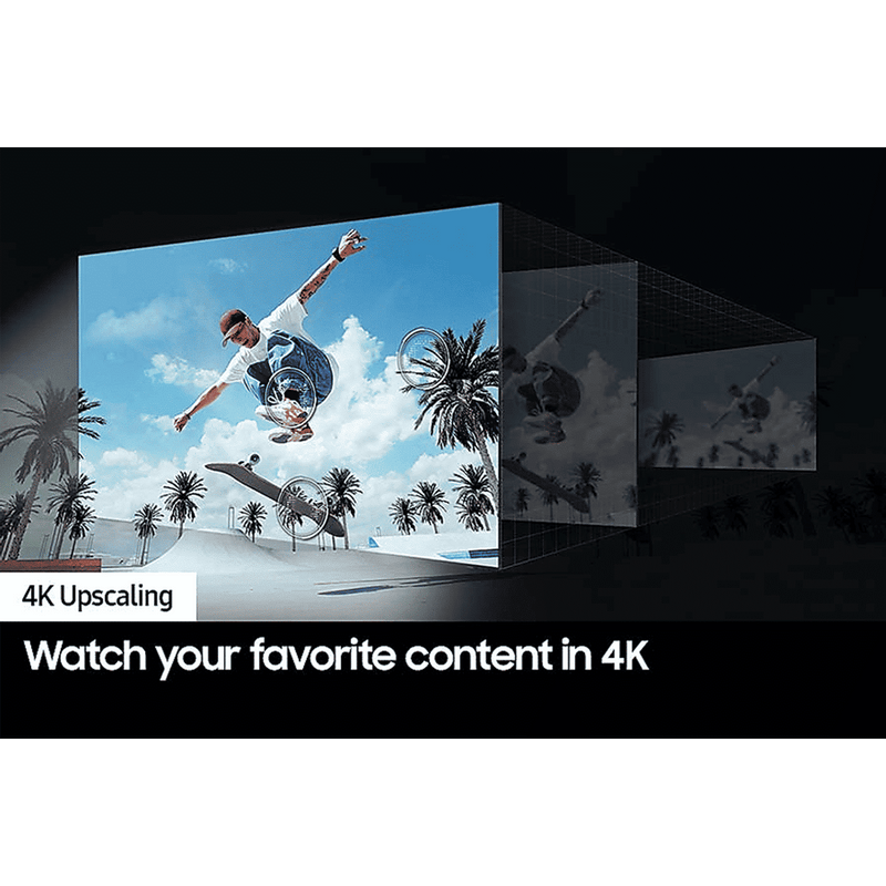 SAMSUNG Crystal 4K Vivid 138 cm (55 inch) 4K Ultra HD LED Tizen TV with Crystal Processor 4K (2024 model)