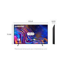 SAMSUNG Crystal 4K Vivid 138 cm (55 inch) 4K Ultra HD LED Tizen TV with Crystal Processor 4K (2024 model)