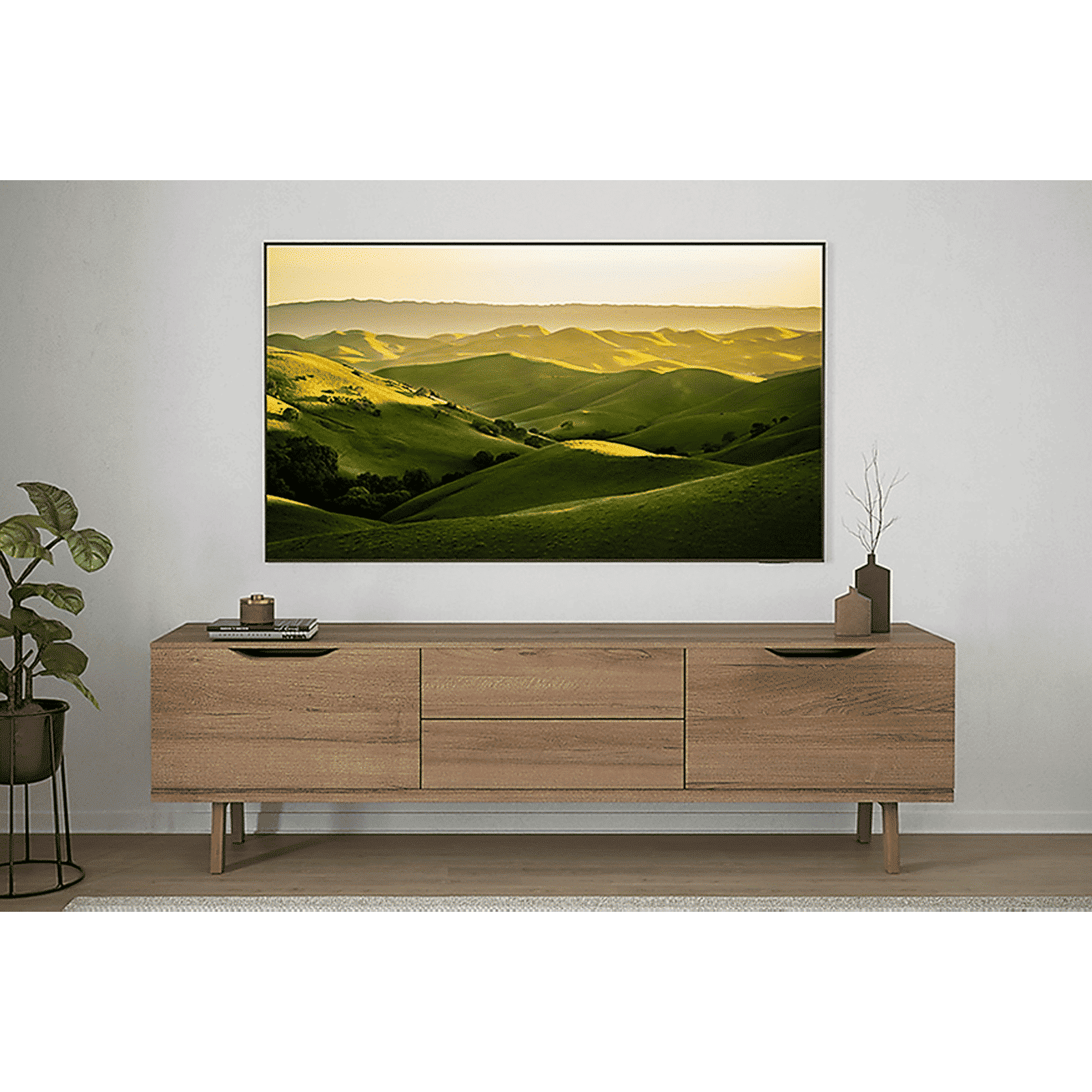 SAMSUNG Crystal 4K Vivid 138 cm (55 inch) 4K Ultra HD LED Tizen TV with Crystal Processor 4K (2024 model)