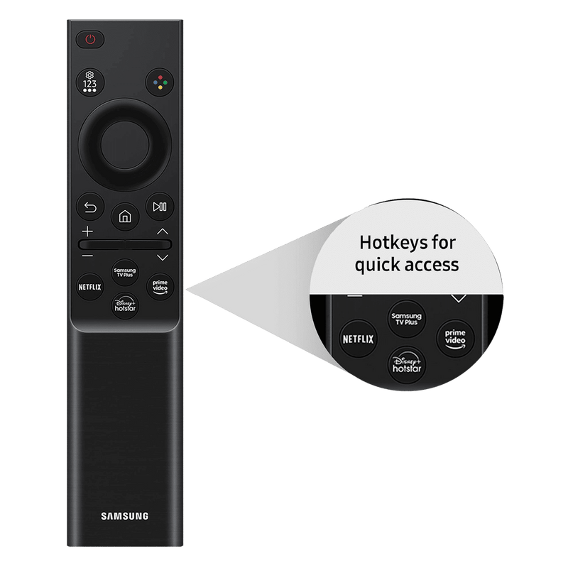 SAMSUNG Crystal 4K Vivid 138 cm (55 inch) 4K Ultra HD LED Tizen TV with Crystal Processor 4K (2024 model)