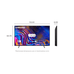 SAMSUNG DUE70 127 cm (50 inch) 4K Ultra HD LED Tizen OS TV with Crystal Processor 4K