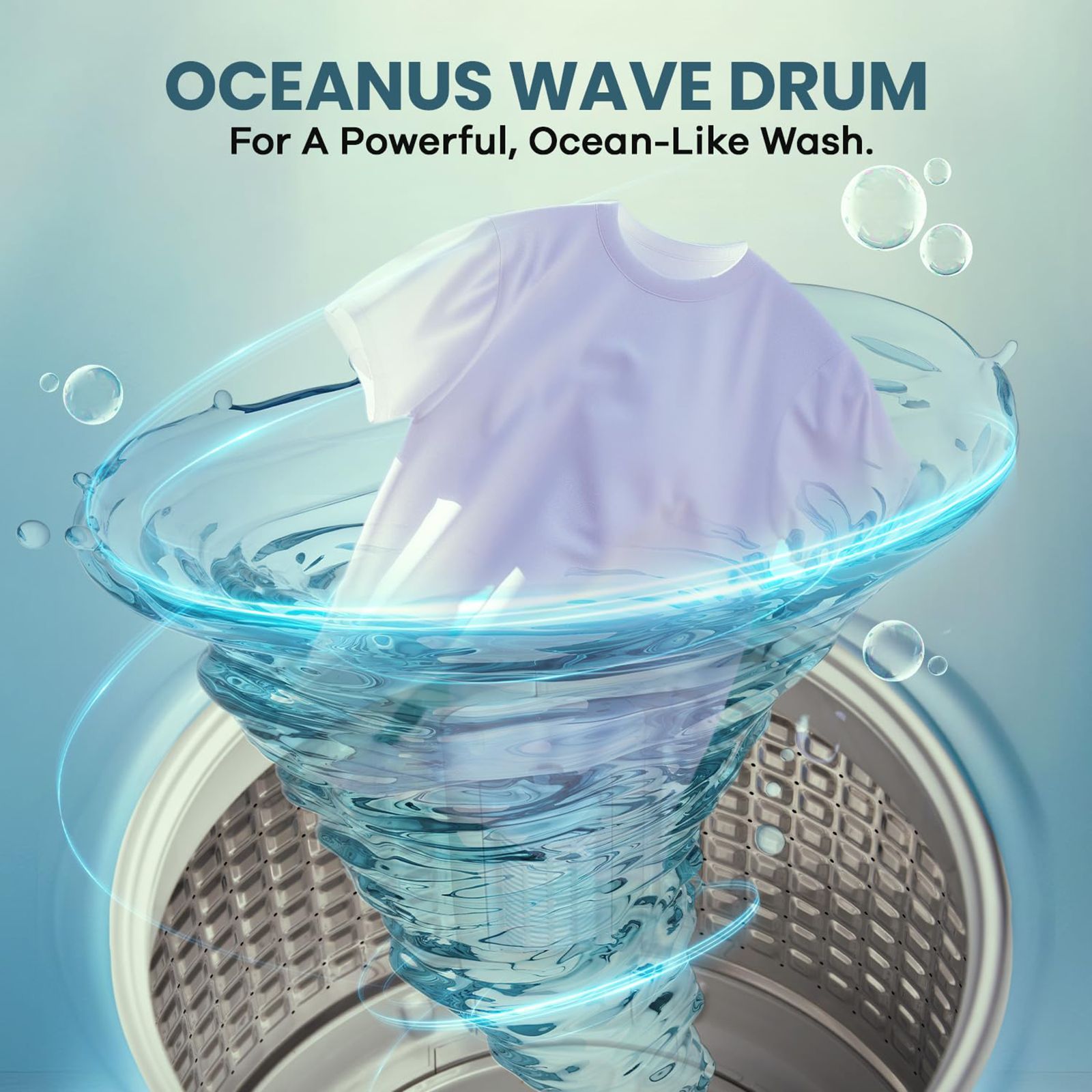 Haier 10.5 kg 5 Star Fully Automatic Top Load Washing Machine (HWM105-826S6, Oceanus Wave Drum, Starry Silver)