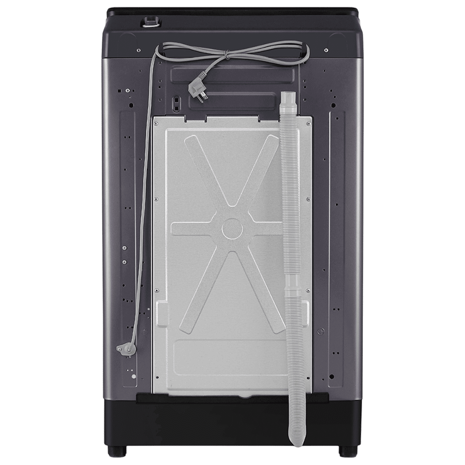 Haier 10.5 kg 5 Star Fully Automatic Top Load Washing Machine (HWM105-826S6, Oceanus Wave Drum, Starry Silver)