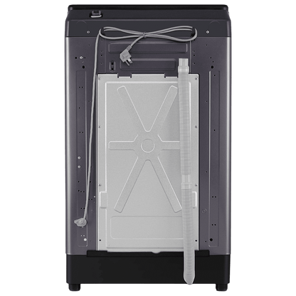 Haier 10.5 kg 5 Star Fully Automatic Top Load Washing Machine (HWM105-826S6, Oceanus Wave Drum, Starry Silver)