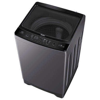 Haier 10.5 kg 5 Star Fully Automatic Top Load Washing Machine (HWM105-826S6, Oceanus Wave Drum, Starry Silver)