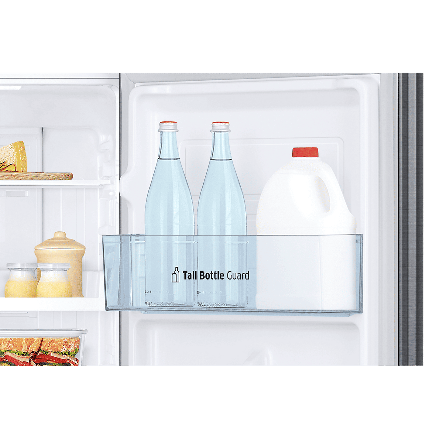 SAMSUNG 236 Litres 3 Star Frost Free Double Door Convertible Refrigerator with Anti Bacterial Gasket (RT28C3733BX/HL, Luxe Black)