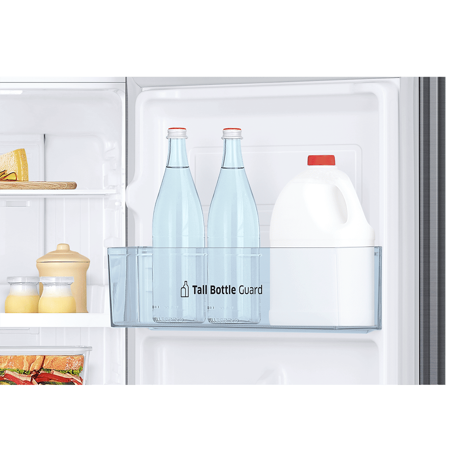 SAMSUNG 236 Litres 3 Star Frost Free Double Door Convertible Refrigerator with Anti Bacterial Gasket (RT28C3733BX/HL, Luxe Black)