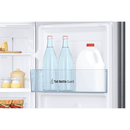 SAMSUNG 236 Litres 3 Star Frost Free Double Door Convertible Refrigerator with Anti Bacterial Gasket (RT28C3733BX/HL, Luxe Black)