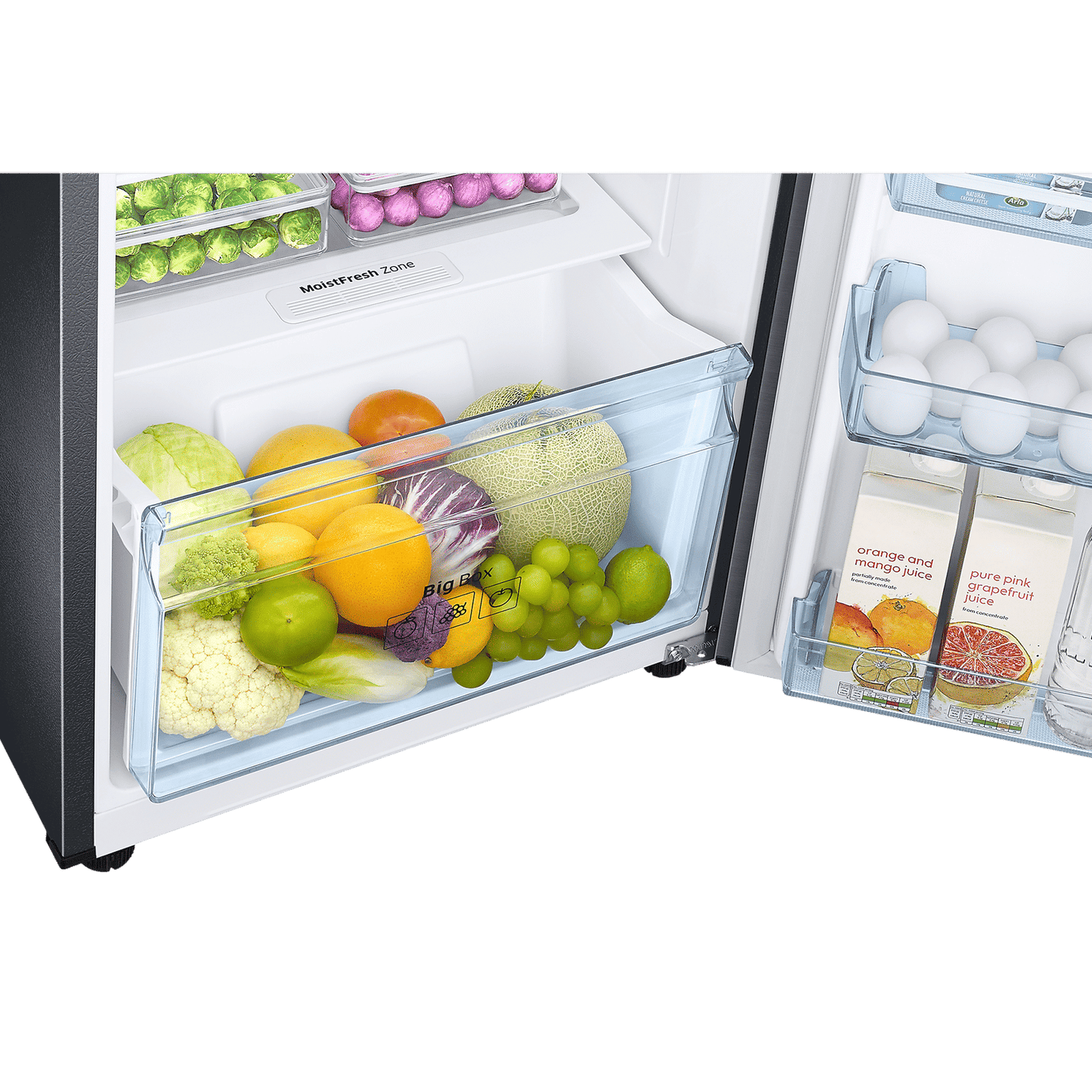 SAMSUNG 256 Litres 2 Star Frost Free Double Door Convertible Refrigerator with All-around Cooling (RT30C3732BX/HL, Luxe Brown)