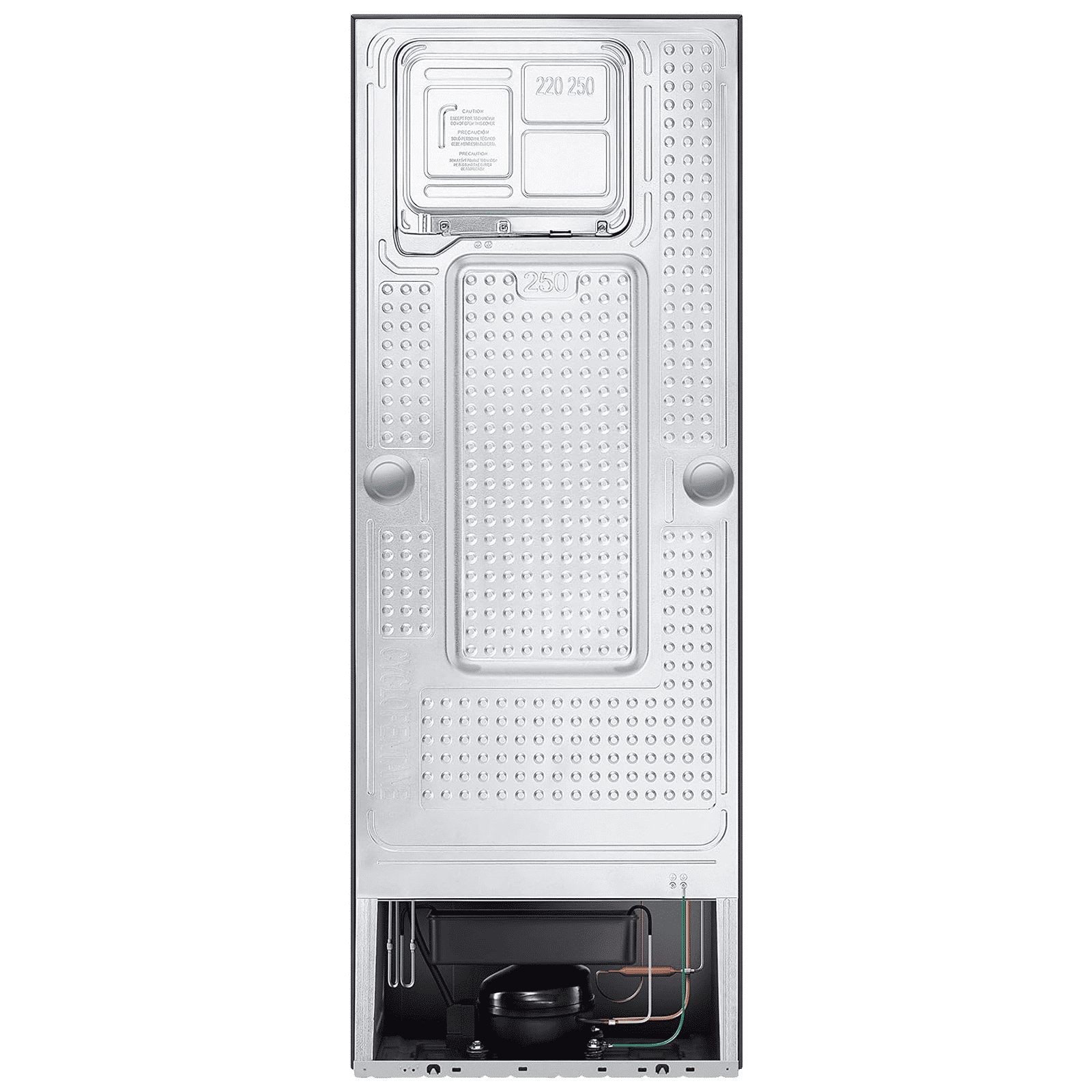 SAMSUNG 256 Litres 2 Star Frost Free Double Door Convertible Refrigerator with All-around Cooling (RT30C3732BX/HL, Luxe Brown)
