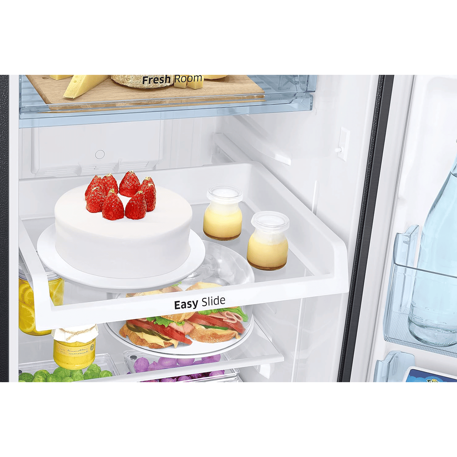 SAMSUNG 256 Litres 2 Star Frost Free Double Door Convertible Refrigerator with All-around Cooling (RT30C3732BX/HL, Luxe Brown)