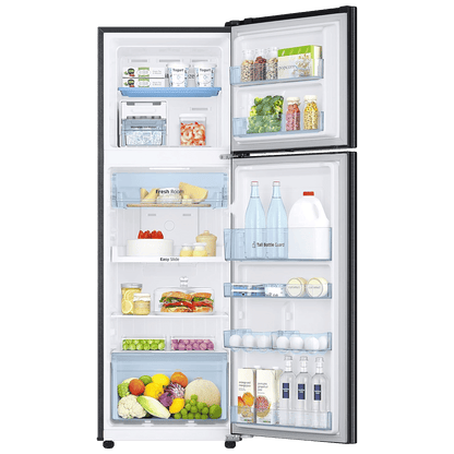 SAMSUNG 256 Litres 2 Star Frost Free Double Door Convertible Refrigerator with All-around Cooling (RT30C3732BX/HL, Luxe Brown)