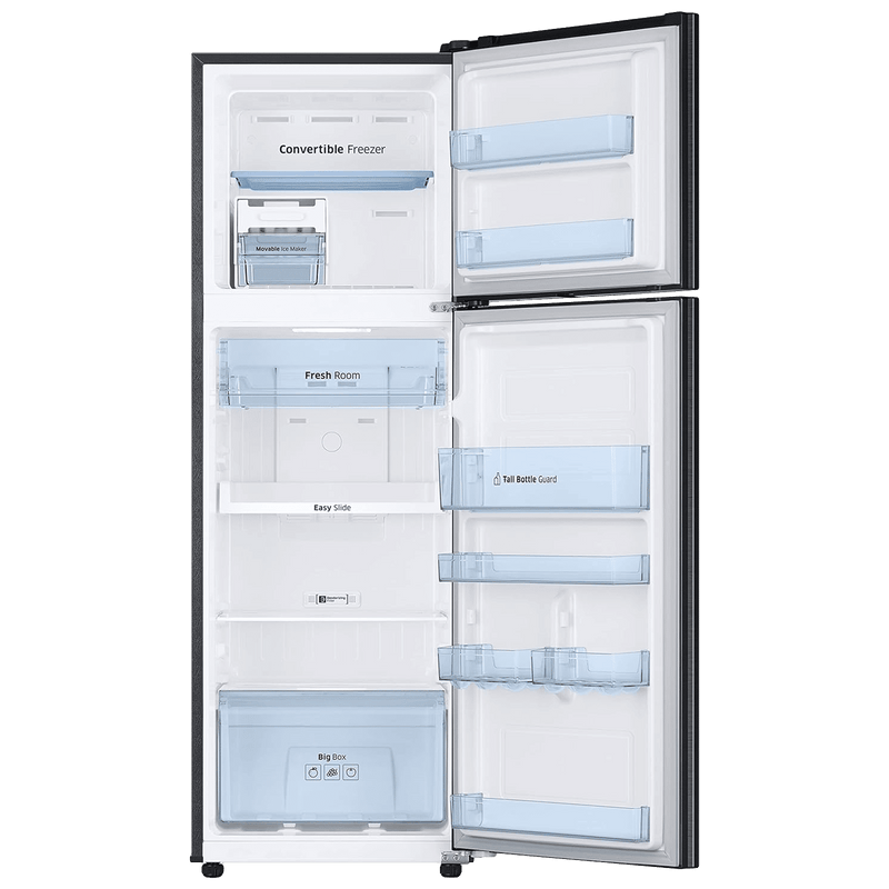 SAMSUNG 256 Litres 2 Star Frost Free Double Door Convertible Refrigerator with All-around Cooling (RT30C3732BX/HL, Luxe Brown)