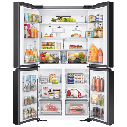 SAMSUNG 650 Litres Frost Free French Door Convertible Refrigerator with Triple Cooling (RF65DB90BD12/TL, Clean White)