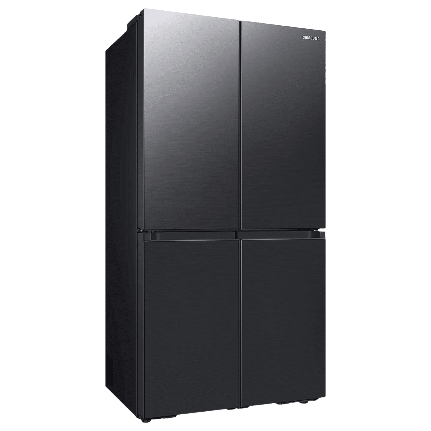 SAMSUNG 650 Litres Frost Free French Door Convertible Refrigerator with Triple Cooling (RF65DG90BDSG/TL, Black Caviar)