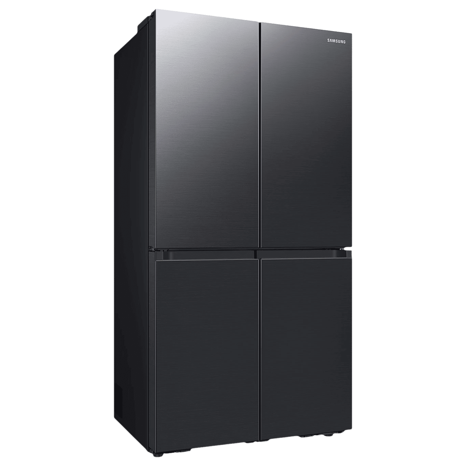 SAMSUNG 650 Litres Frost Free French Door Convertible Refrigerator with Triple Cooling (RF65DG90BDSG/TL, Black Caviar)