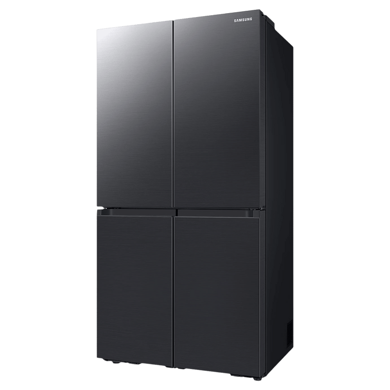 SAMSUNG 650 Litres Frost Free French Door Convertible Refrigerator with Triple Cooling (RF65DG90BDSG/TL, Black Caviar)