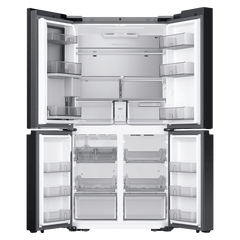 SAMSUNG 809 Litres Frost Free French Door Convertible Refrigerator with Water Dispenser (RF71DB9950QD/TL, Clean Charcoal & Stainless Steel)