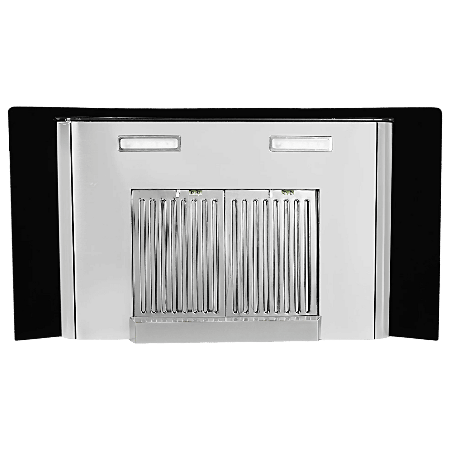 FABER ELLORA 3D IN HC SC BF BK 75 75cm 1400m³/hr Ducted Auto Clean Wall Mounted Chimney with Odor Sensing Technology (Black)