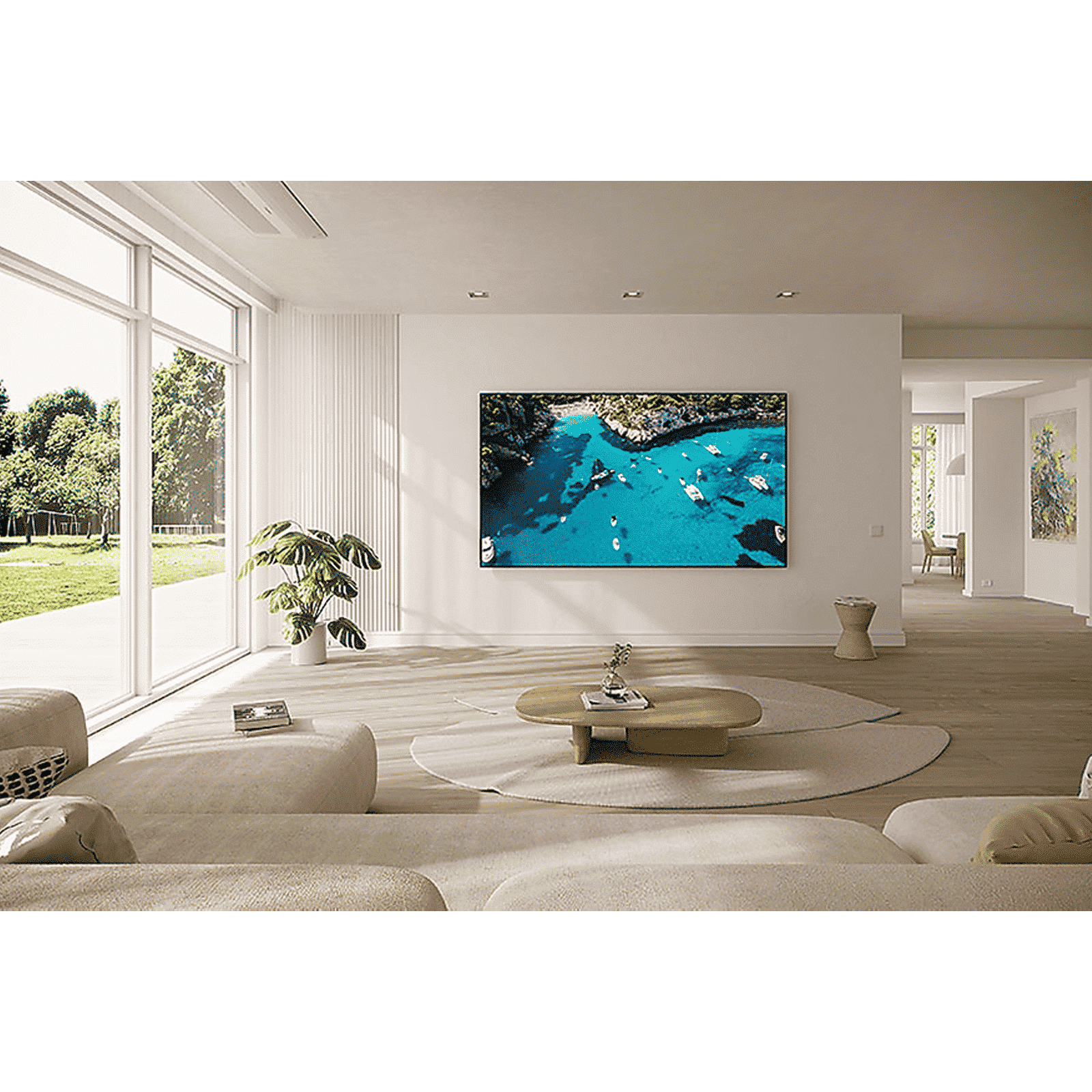 SAMSUNG DU9000 248.9 cm (98 inch) 4K Ultra HD LED Smart Tizen TV with 4K Upscaling (2024 model)