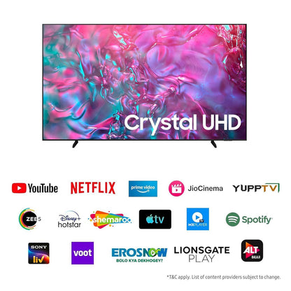 SAMSUNG DU9000 248.9 cm (98 inch) 4K Ultra HD LED Smart Tizen TV with 4K Upscaling (2024 model)