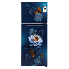 LG 240 Litres 2 Star Frost Free Double Door Convertible Refrigerator with Smart Diagnosis (GL-S292SBWY, Blue Water Lily)